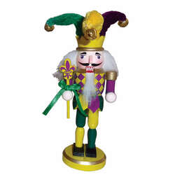 Item 401132 Mardi Gras Nutcracker Ornament