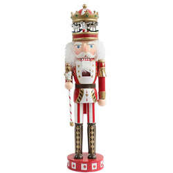 Item 401143 Red Merry Go Round Nutcracker