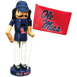 Item 401262 thumbnail Ole Miss With Flag Nutcracker