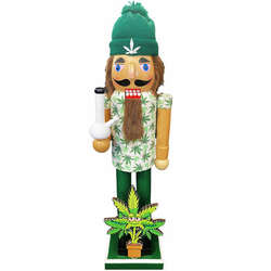 Item 401283 thumbnail It's 420 Somewhere Nutcracker