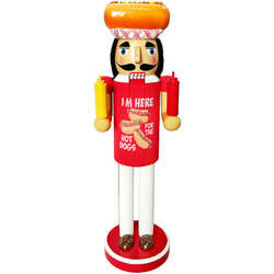 Item 401294 thumbnail Here For The Hot Dogs Nutcracker