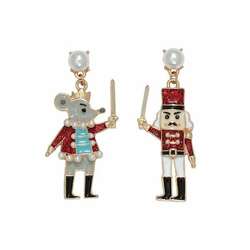 Item 418181 thumbnail Nutcracker And Mouse King Earrings