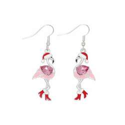 Item 418377 thumbnail Bejeweled Holiday Party Flamingos