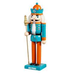 Item 420116 Miami Dolphins Nutcracker