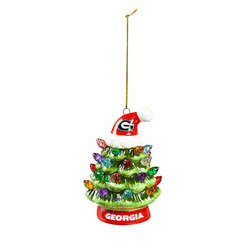 Item 420588 thumbnail University Of Georgia Tree With Hat Ornament