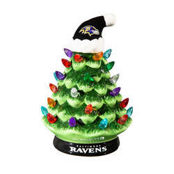 Item 421626 thumbnail Baltimore Ravens Ceramic Tree