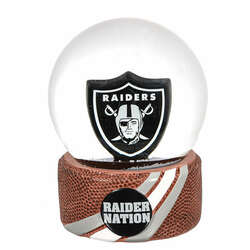 Item 421641 thumbnail Las Vegas Raiders Water Globe