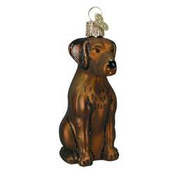 Item 425073 Chocolate Labrador Retriever Ornament