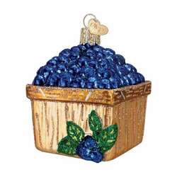 Item 425160 thumbnail Basket of Blueberries Ornament