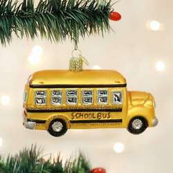 Item 425168 thumbnail Yellow School Bus Ornament