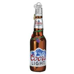 Item 425207 thumbnail Holiday Coors Light Bottle Ornament