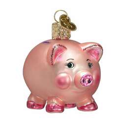 Item 425210 Piggy Bank Ornament