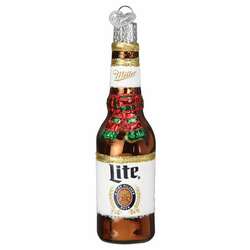 Item 425280 thumbnail Holiday Miller Lite Bottle Ornament