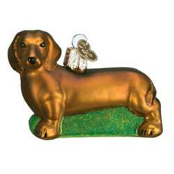 Item 425312 thumbnail Brown Dachshund Ornament