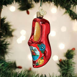 Item 425470 Wooden Clog Ornament