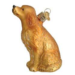 Item 425488 thumbnail Sitting Golden Retriever Ornament