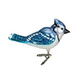 Item 425503 thumbnail Bright Blue Jay Clip-On Ornament