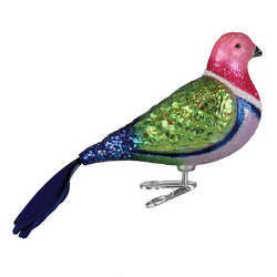 Item 425624 Pink Fruit Dove Ornament