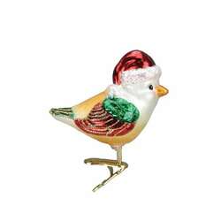Item 425673 thumbnail Santa Bird Ornament