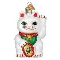 Item 425689 thumbnail Lucky Cat Ornament