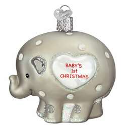 Item 425705 thumbnail Babys 1st Elephant Ornament