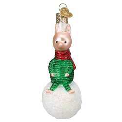 Item 425729 thumbnail Piglet On Snowball Ornament