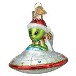 Item 425739 thumbnail Christmas UFO Ornament
