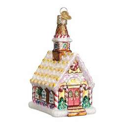 Item 425864 Gingerbread Church Ornament