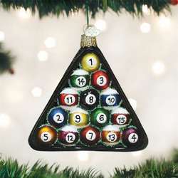 Item 425944 thumbnail Billiard Balls Ornament