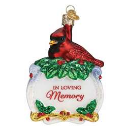 Item 426236 thumbnail Memorial Cardinal Ornament