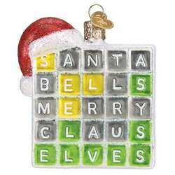 Item 426400 thumbnail Merry Words Ornament