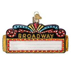 Item 426522 thumbnail Broadway Marquee Ornament