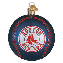 Item 426607 thumbnail Red Sox Baseball Ornament