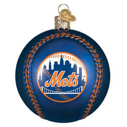 Item 426610 thumbnail Mets Baseball Ornament