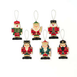 Item 431073 Wood High Gloss Toy Soldier Ornament