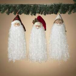 Item 431299 thumbnail Hanging Bearded Santa Ornament