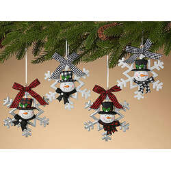 Item 431318 Snowman Snowflake Ornament