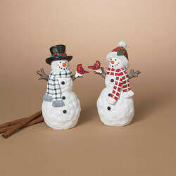 Item 431481 thumbnail Holiday Snowman With Cardinal