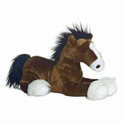 Item 451220 thumbnail Captain The Brown and White Horse Flopsie