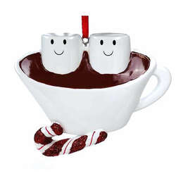Thumbnail Hot Chocolate Family of 2 Ornament