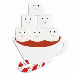 Item 459259 thumbnail Hot Chocolate Family of 6 Ornament