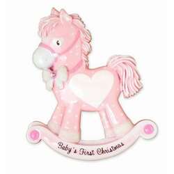 Item 459287 thumbnail Rocking Horse Girl Ornament