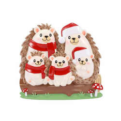 Item 459314 thumbnail Hedgehog Family Of 5 Ornament