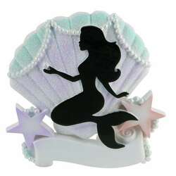 Item 459396 thumbnail Mermaid Silhouette Ornament