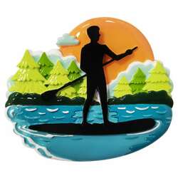 Item 459587 thumbnail Paddle Board Male Ornament