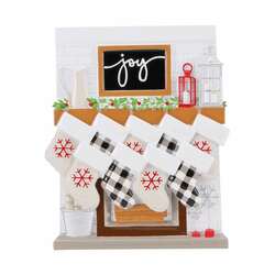 Item 459654 thumbnail Frieplace Mantle Family Of 9 Ornament