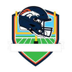 Item 459700 thumbnail Denver Broncos Shield Ornament