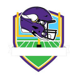 Item 459706 thumbnail Minnesota Vikings Shield Ornament