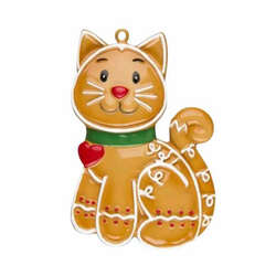 Item 459746 thumbnail Gingerbread Cat Ornament