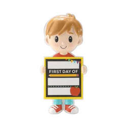 Item 459797 thumbnail First Day Of School Banner For Boy Ornament